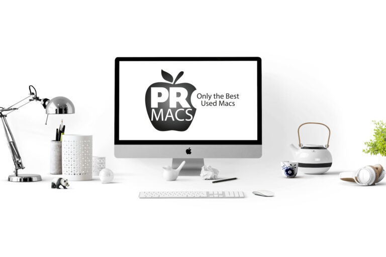 White desk iMac setup 768x512