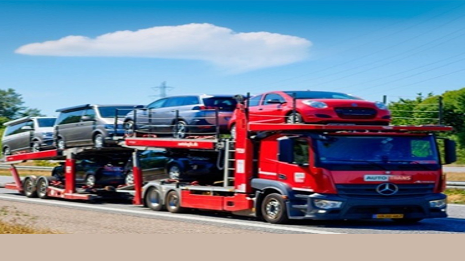 car transporter fullhd